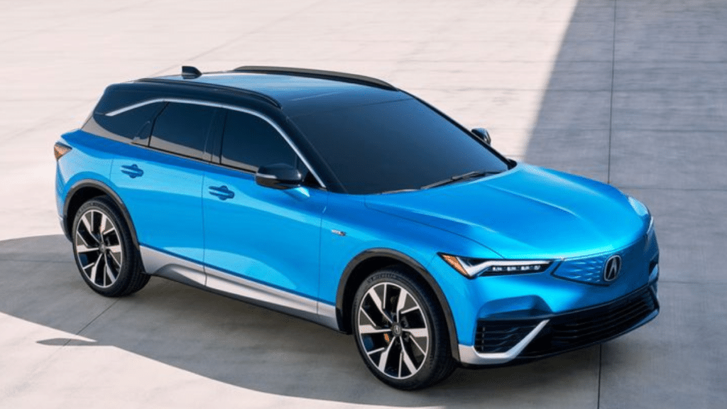 The first all-electric SUV for Honda's premium brand the 2024 Acura ZDX.