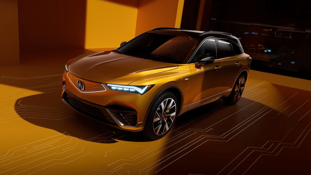 The first all-electric SUV for Honda's premium brand the 2024 Acura ZDX.