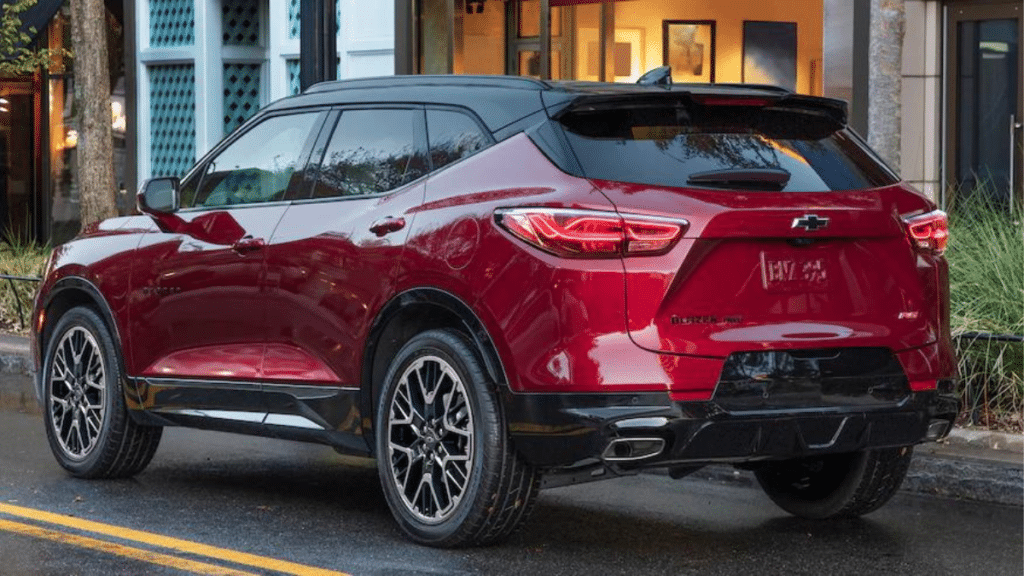 Chevrolet Blazer 2023: elegant and spacious